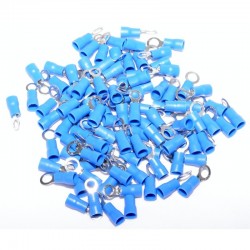 Papuc Electric Izolat Albastru tip Inel ø 5mm ,100B/Set Papuc Electric Izolat Albastru tip Inel ø 5mm ,100B/Set