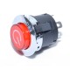 Push Buton Rosu 22x32mm cu Retinere 220V - 20A