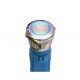 Push Buton 5-24V / 19mm (Up) Led Albastru