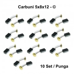 Perii Colectoare Carbuni 5x8x12 - © / 10Set/Punga