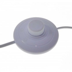 Intrerupator de Picior cu Cablu Alb 1,5m Intrerupator de Picior cu Cablu Alb 1,5m