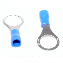 Papuc Electric Izolat Albastru tip Inel ø 10mm ,100B/Set Papuc Electric Izolat Albastru tip Inel ø 10mm ,100B/Set