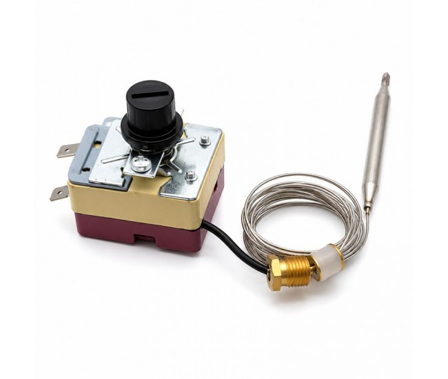 Termostat de Siguranta 95°C cu Capilar 250V 16A WHD-95EM
