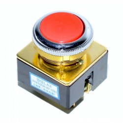 Buton Motor Push fara Retinere Rosu LA2 Buton Motor Push fara Retinere Rosu LA2