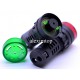 Indicator Verde cu Alarma si Lumina 220V / 22MM