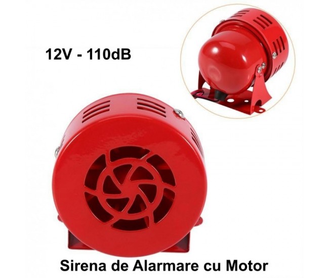 Sonerie Alarma cu Motor 12V / MS-190