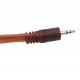 Cablu Audio Jack 3,5mm ST tata - 2 Jack 6,3 mm MO tata  Siliconat / 1,5m Pro