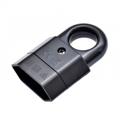 Cupla Plata Neagra cu Inel 10A Cupla Plata Neagra cu Inel 10A