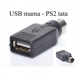 Adaptor USB mama - PS2 tata Adaptor USB mama - PS2 tata