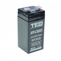 Acumulator Plumb - Acid 4V-4,6Ah TED Acumulator Plumb - Acid 4V-4,6Ah TED