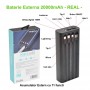 Baterie Externa 20000mAh, 11 in 1 Super-Fast, PD 100W, Usb, Iphone, Micro, Power-Bank TR-967