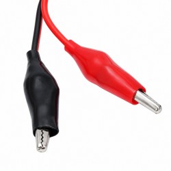 Cablu cu Clesti Crocodil si Mufa DC Tata 5,5x2,1mm, 30cm