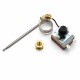 Termostat de Siguranta 120°C cu Capilar 250V 16A WHD-120EM