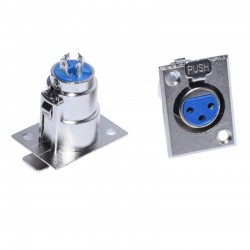 Mufa XLR Mama pe Placa Mufa XLR Mama pe Placa