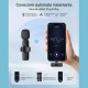 Microfon Dublu Wireless K9 Prof de Lavariera - Tip C / iPhone