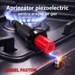 Aprinzator piezoelectric aragaz cu buton si conexiune faston