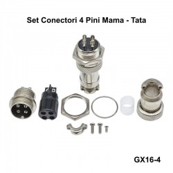 Set Conector Tip Aviator 4 Pini Set Conector Tip Aviator 4 Pini