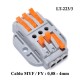 Conector Doza 3-3 pentru Cablu, LT-223/3