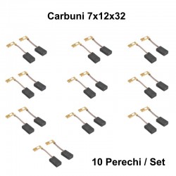 Perii Colectoare Carbuni 6x10x17,2 - Papuc M 4,8mm Cot  / 10Set/Punga Perii Colectoare Carbuni 6x10x17,2 - Papuc M 4,8mm Cot  / 10Set/Punga