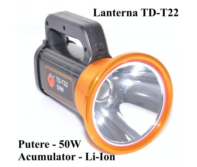 Lanterna cu Led 50W + 50W 12 Led, TD-T22