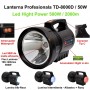 Lanterna Profesionala 500W cu Led High Power 50W TD-8000D