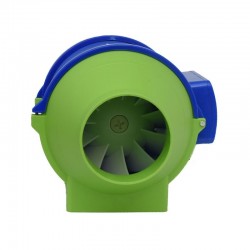 Ventilator Booster 4'' ( 100mm ) in linie bidirectional, cu Telecomanda - Montaj pe Tubulatura HZ-100H