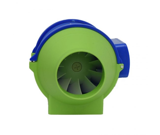 Ventilator Booster 4'' ( 100mm ) in linie bidirectional, cu Telecomanda - Montaj pe Tubulatura HZ-100H