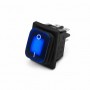 Intrerupator IRS KCD4 16A 250V cu Membrana Cauciuc si Lumina Albastra DALBI