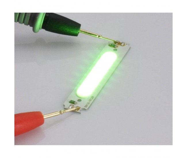 Led COB, 58x13mm/2W Verde