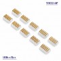 Conector pentru Imbinare Fire 20-22AWG 6 Pini Wire to Wire Set 10 Buc DALBI YH22-6P