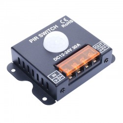 Senzor PIR-30 Comutator Miscare 12V-24V/30A Senzor PIR-30 Comutator Miscare 12V-24V/30A