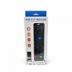 Telecomanda Universala Inteligenta Air Fly Mouse MX-3 cu Comanda Vocala, Wireless, pentru Smart TV, Android TV, PC si Proiector
