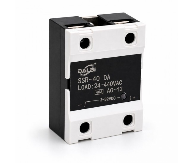 Releu Static SSR-40 DA 40A 24-440V AC Control 3-32V DC DALBI