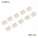 Conector pentru Imbinare Banda LED SMD 8mm 3 Pini Strip to Strip Set 10 Buc DALBI YCB3P-8