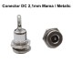 Mufa de Alimentare DC 2,1mm Mama de Metal / Aplicata