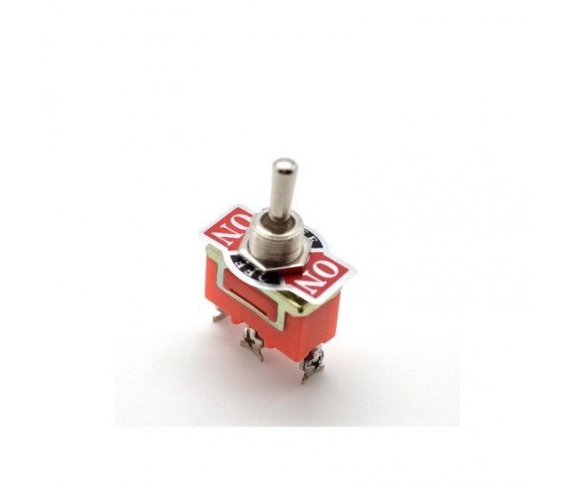 Intrerupator Basculant On-Off-On Metal 220V-15A