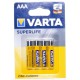 Baterii Varta Superlife R3 AAA, 4buc/set