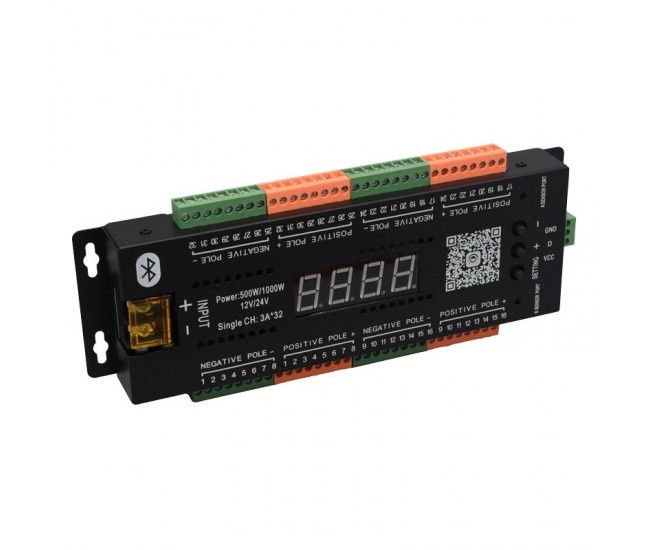 Controler Inteligent cu Bluetooth de Lumini pentru Scara Interioara / 32 Canale - STAIR26E