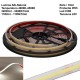 Banda Led 320 Cob - 24V - 10mm Alb-Neutru 4500K, IP65 Exterior - Rola/10ml