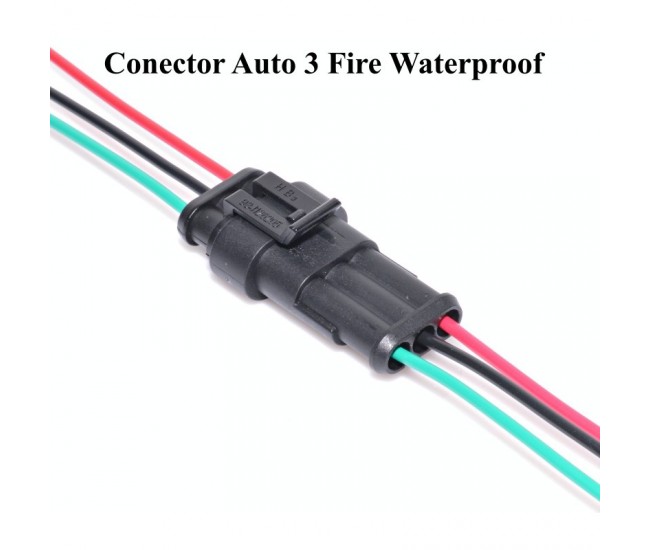 Conectori Auto 3 Fire Waterproof, HB-303