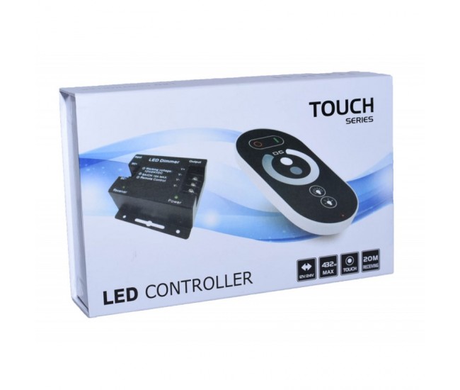 Dimmer Touch Led Monocolor 12V-24V cu Telecomanda