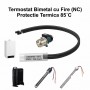 Termostat Temperatura 85˚C cu Fire, Bimetal KSD9700 NC, 250/16A - DALBI