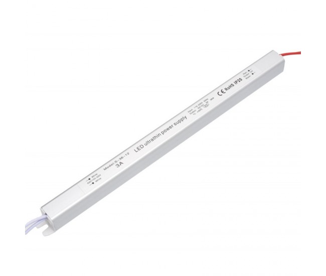 Sursa de Alimentare Ultra Slim 12V-36W / 3A