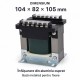 Transformator de Comanda BK-150VA 220/380/440V cu Iesiri Multiple DALBI