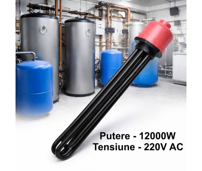 Rezistenta electrica de imersie pentru boiler 12000W - 220V AC - DALBI