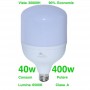 Bec Led de Putere 40W/6500K cu E27