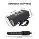 Lanterna de Bicicleta cu 9 Leduri si Senzor de Lumina L-S75