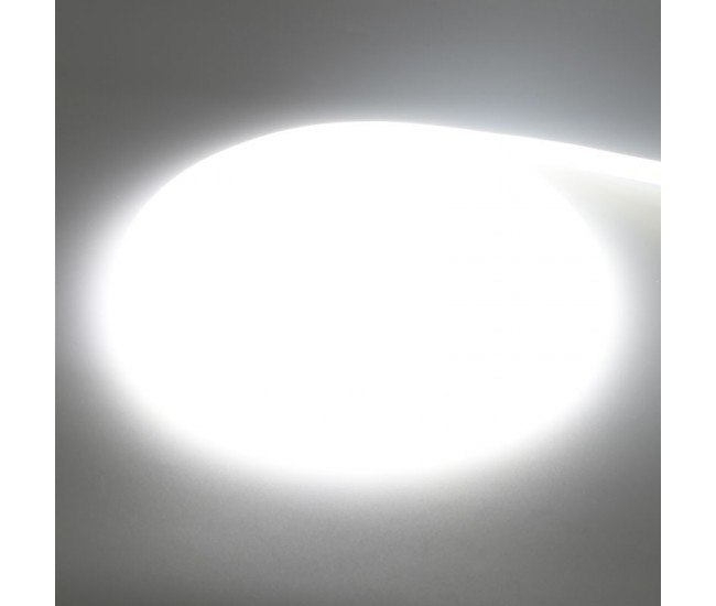 Banda Led Cob Alb-Rece 6500K Neon Flex - 288led/m - IP65 / 220V - 10W/ml / Rola 5ml