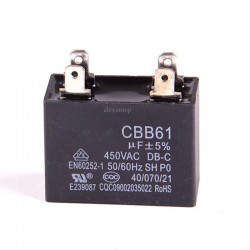 Condensator Dreptunghi Pornire Motor 4C   450V - 1,2uf Condensator Dreptunghi Pornire Motor 4C   450V - 1,2uf