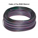Cablu Alimentare Led RGB 4 Fire, 50m/Rola